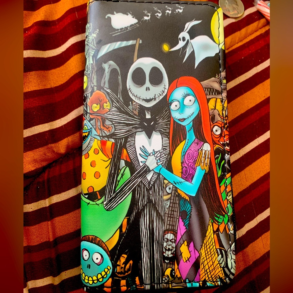 Nightmare before Christmas zip wallet